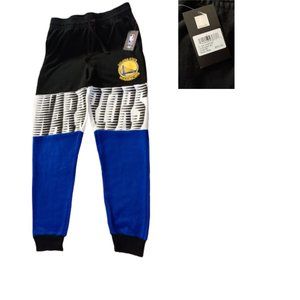 Golden State Warriors Authentic NBA Sweatpants Mens Size Large Joggers Pants